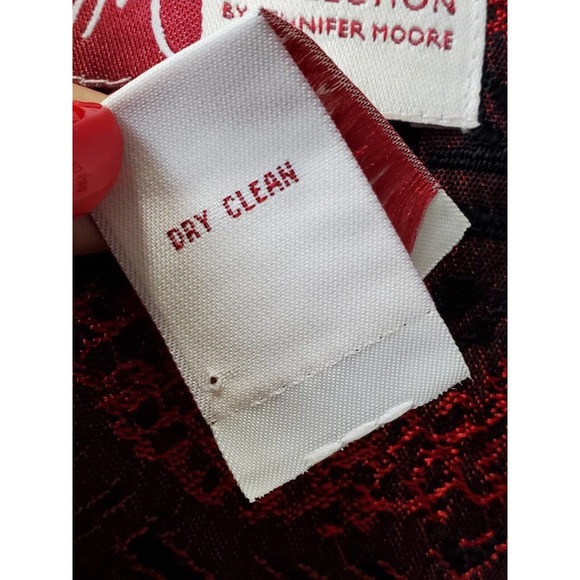 Jennifer Moore Women Marron Polyester Long Sleeve Buttons Front Jacket Size 10 - Picture 10 of 12